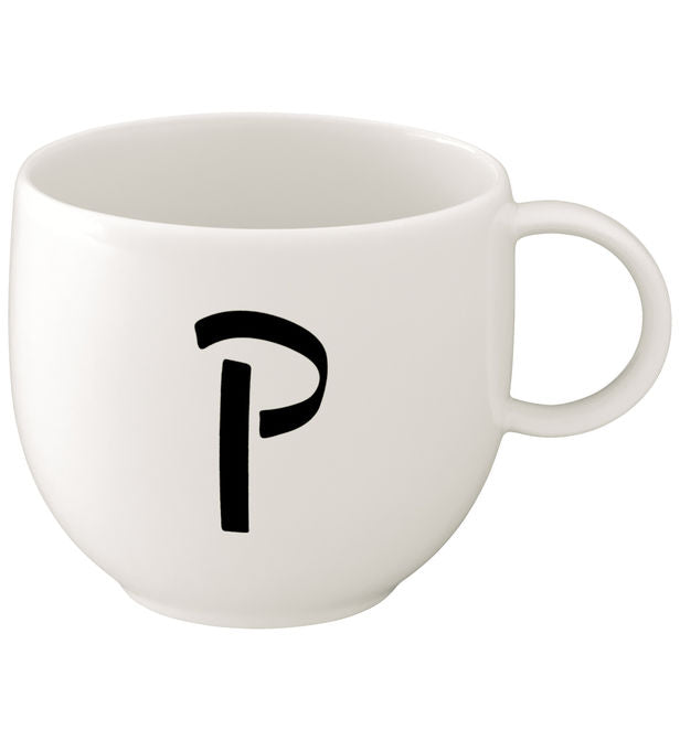 Mug, Letters P, Villeroy & Boch