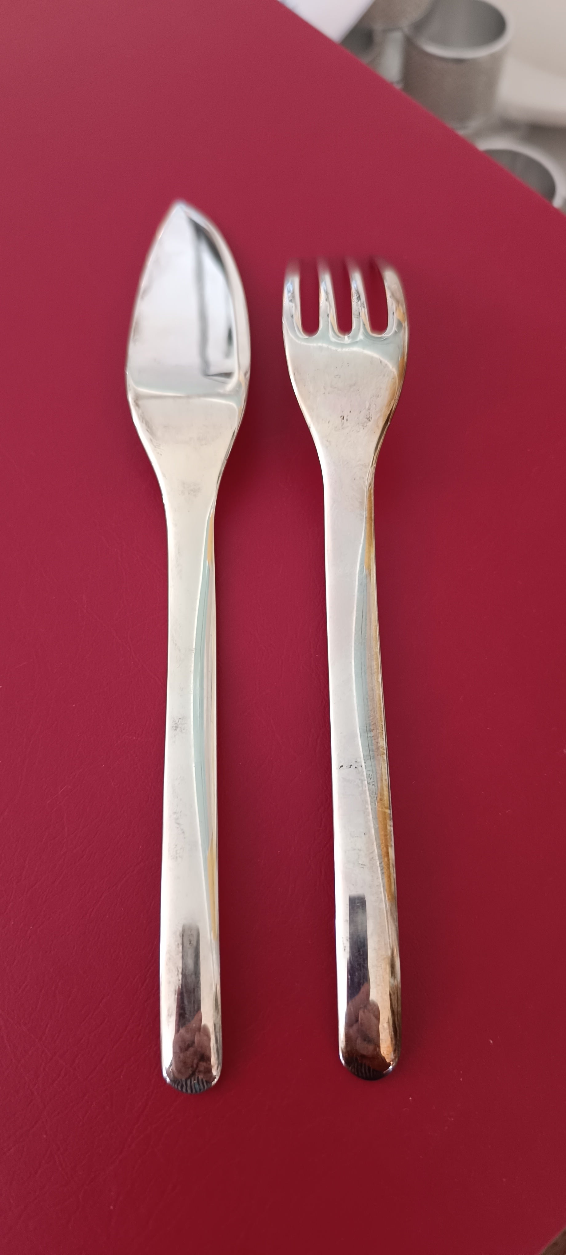 1 x 6 Couverts à poisson 2 pces, Ténéré MA