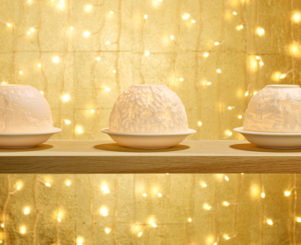 Lithophanie Les orchidées, Bernardaud