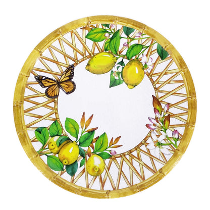 Assiette à Dessert 23 cm, Capri, Les Jardins de la Comtesse