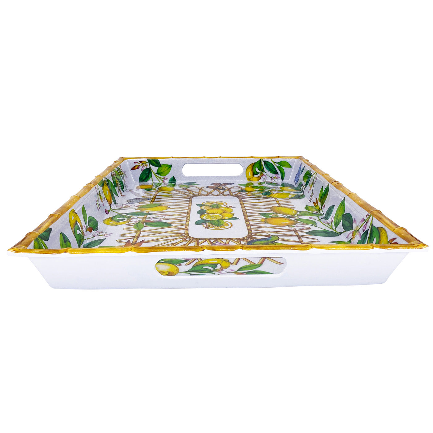 Plateau GM 50 x 36 x 5 cm, Capri, Les Jardins de la Comtesse