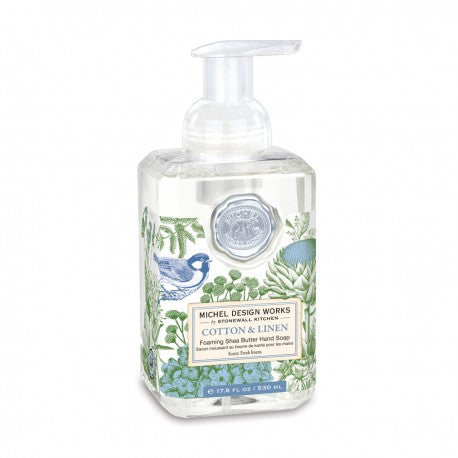 Savon moussant 530ml - Cotton & Linen, Royal Garden