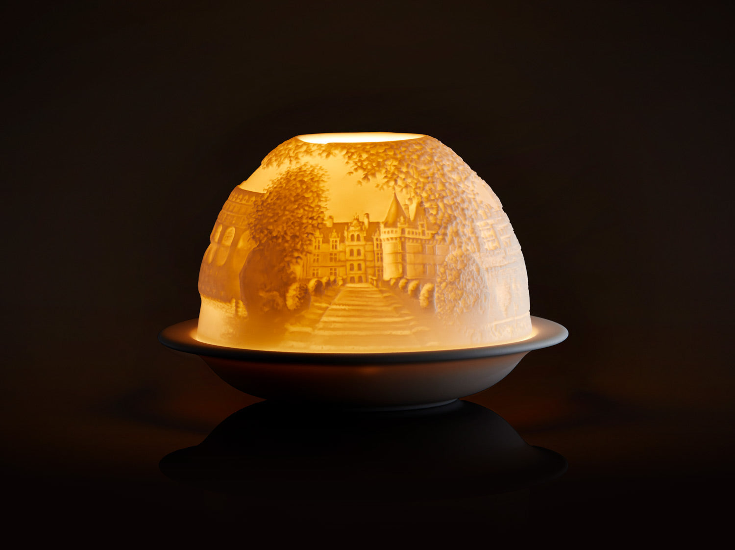 Lithophanie Châteaux de le Loire, Bernardaud