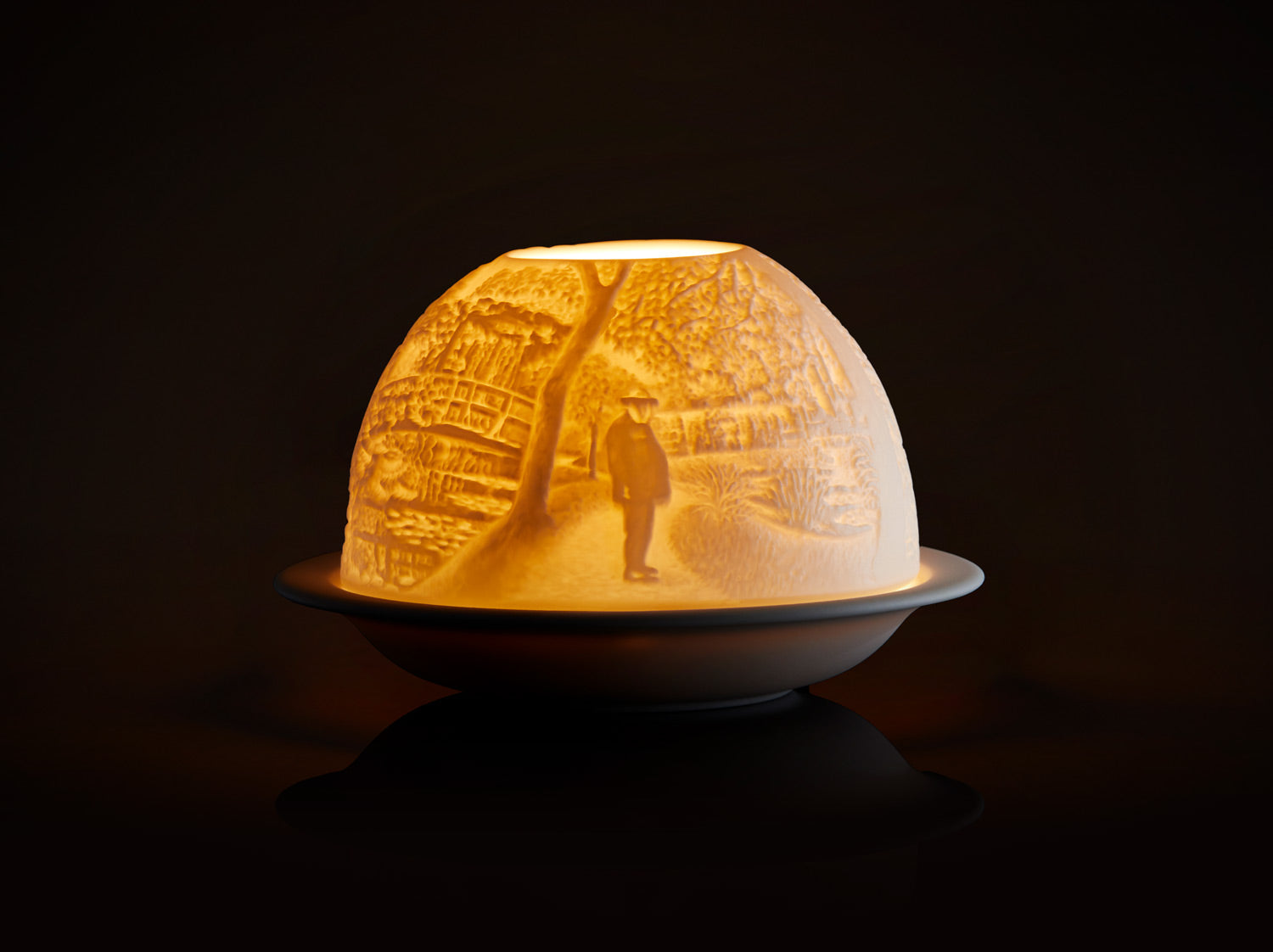 Lithophanie Claude Monet à Giverny, Bernardaud