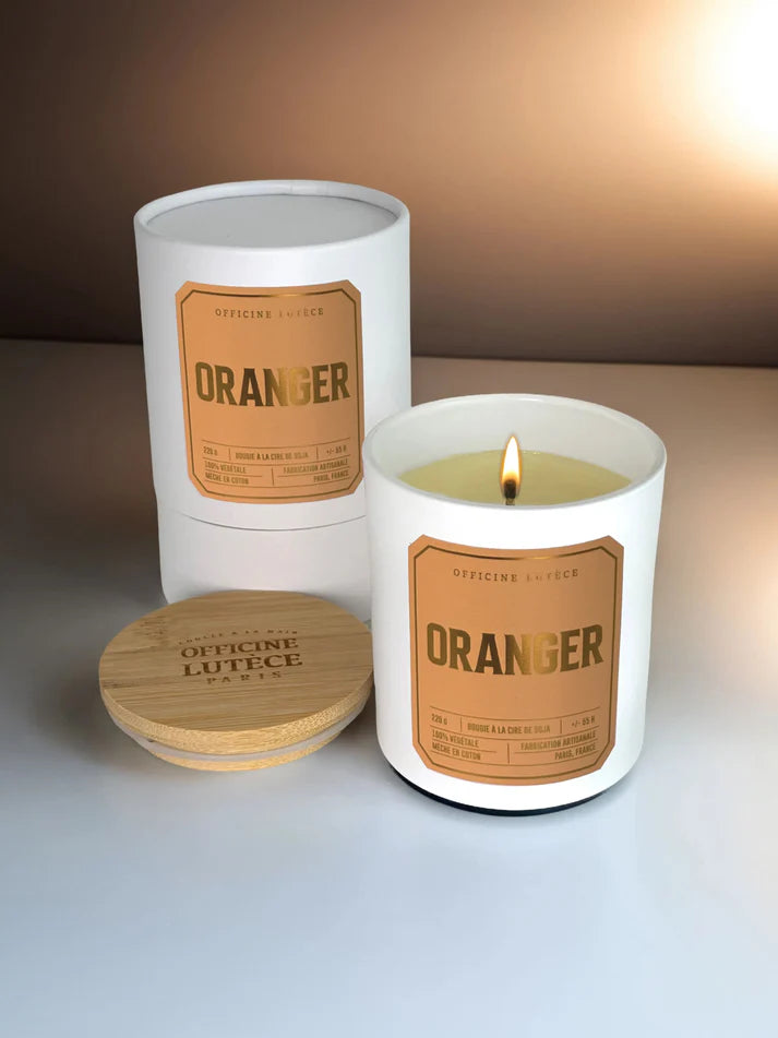 Bougie parfumée Oranger- Officine Lutèce