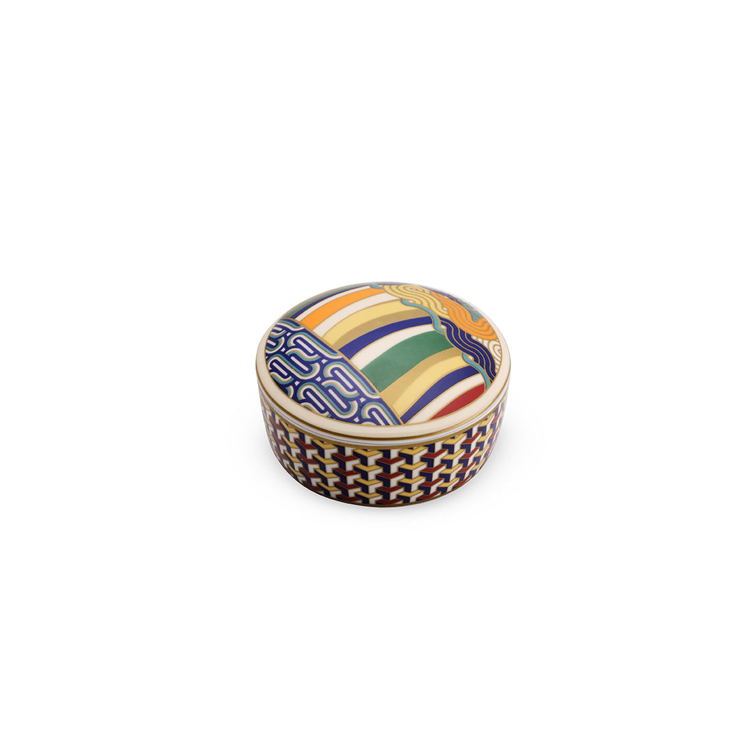 Petite boîte à bijoux arrondie LIVING GEOMETRIC, Pozzi