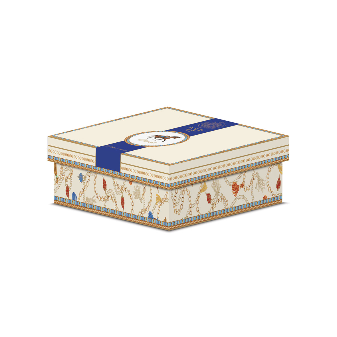 Vide-Poche 19,5 x 15,5 cm en porcelaine, CHEVAL, Pozzi