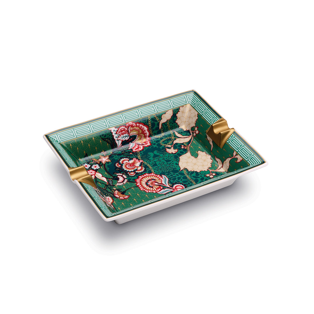 Cendrier 19.5 x 15.5cm Living Chintz, Pozzi