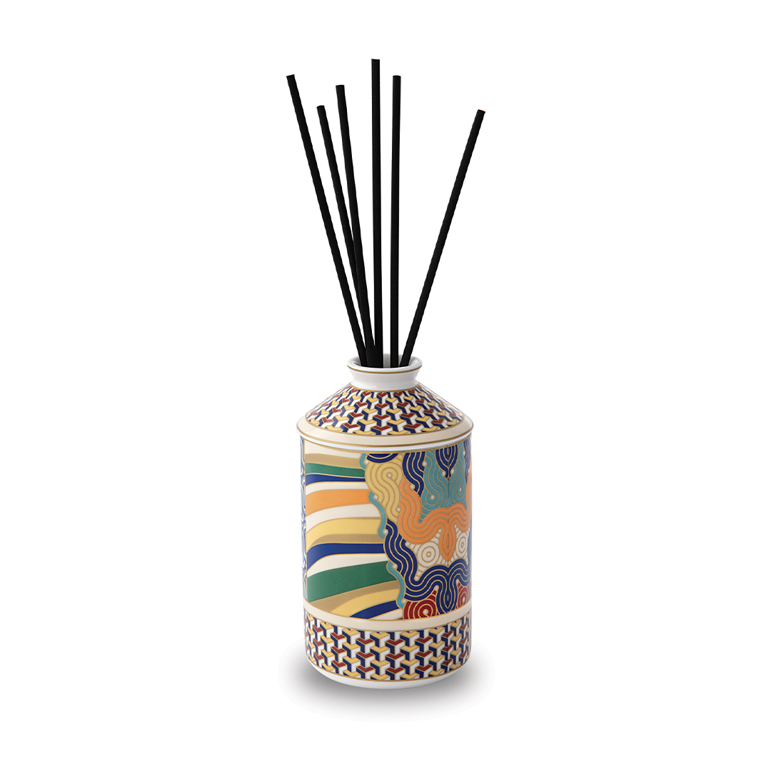 Diffuseur de parfum en porcelaine, 400 ml, LIVING GEOMETRIC, Pozzi