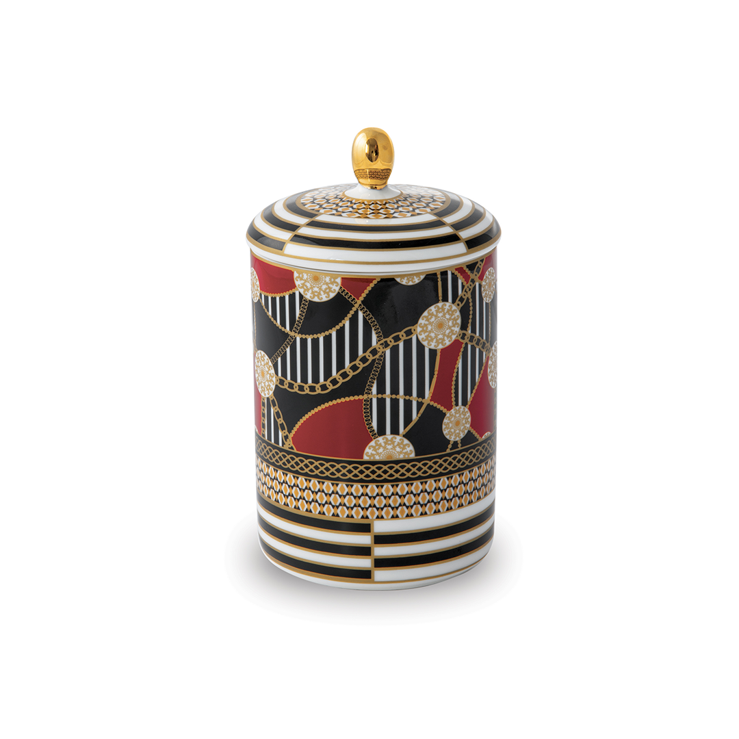 Bougie parfumée en porcelaine LIVING CATENE, Pozzi