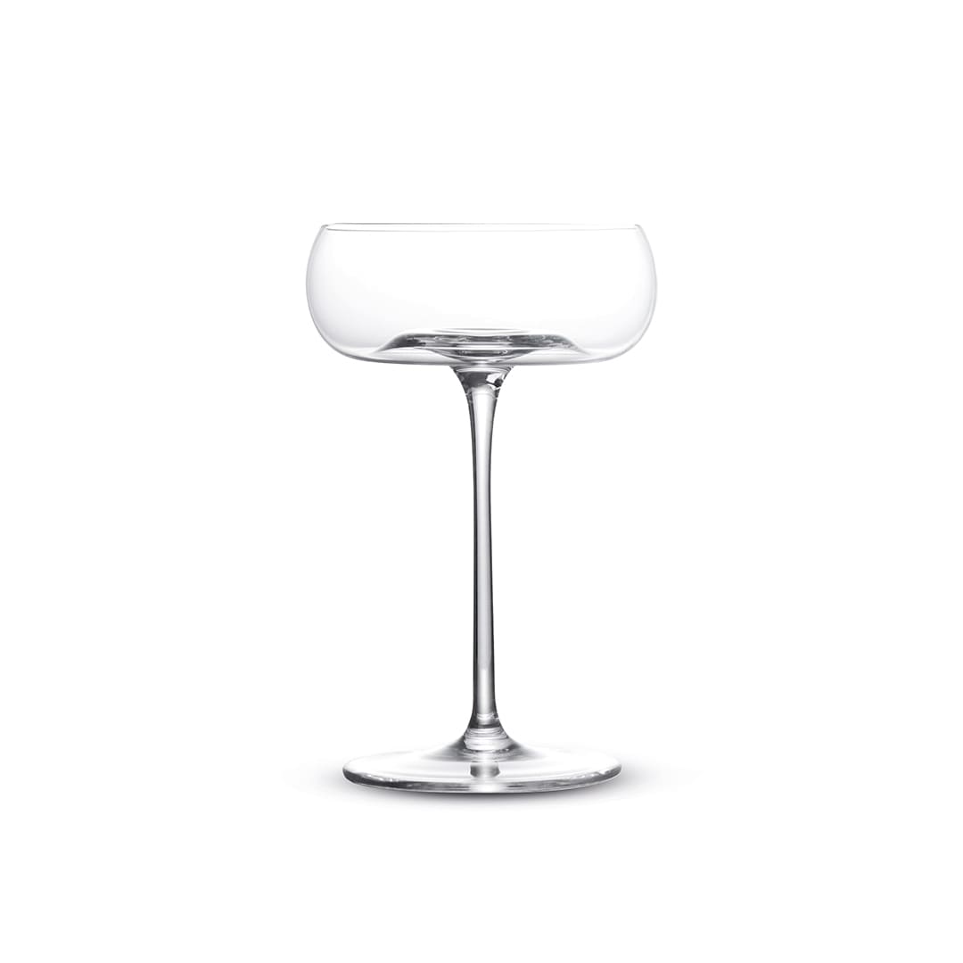 Lot de 2 coupes à champagne, TRANSPARENTS, Pozzi