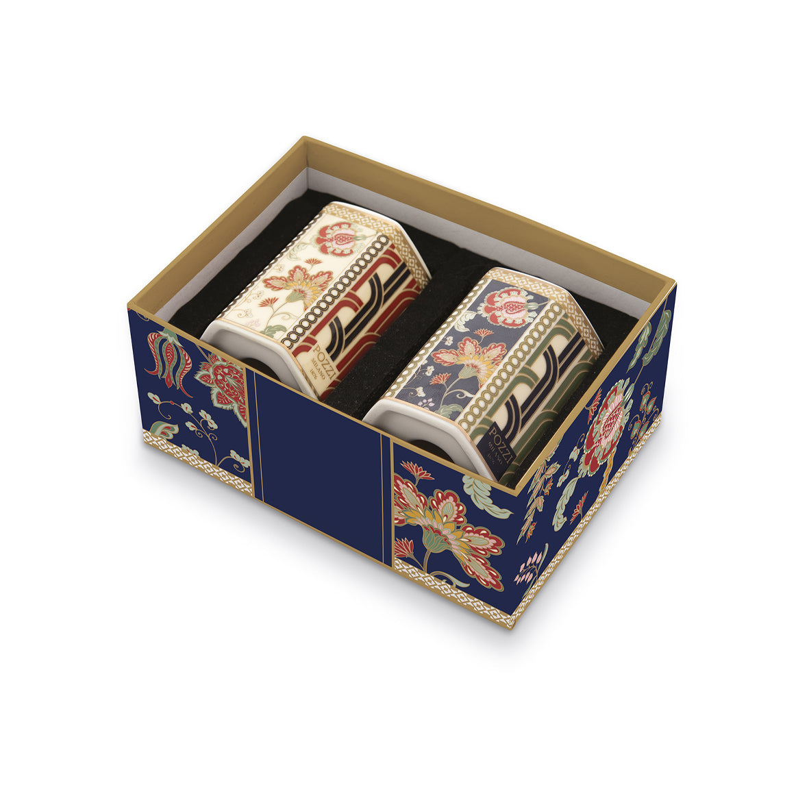 Sel et Poivre set de 2 Paisley, Pozzi