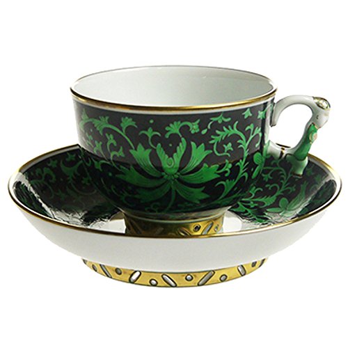 Mocha cup and saucer, PVI, Herend