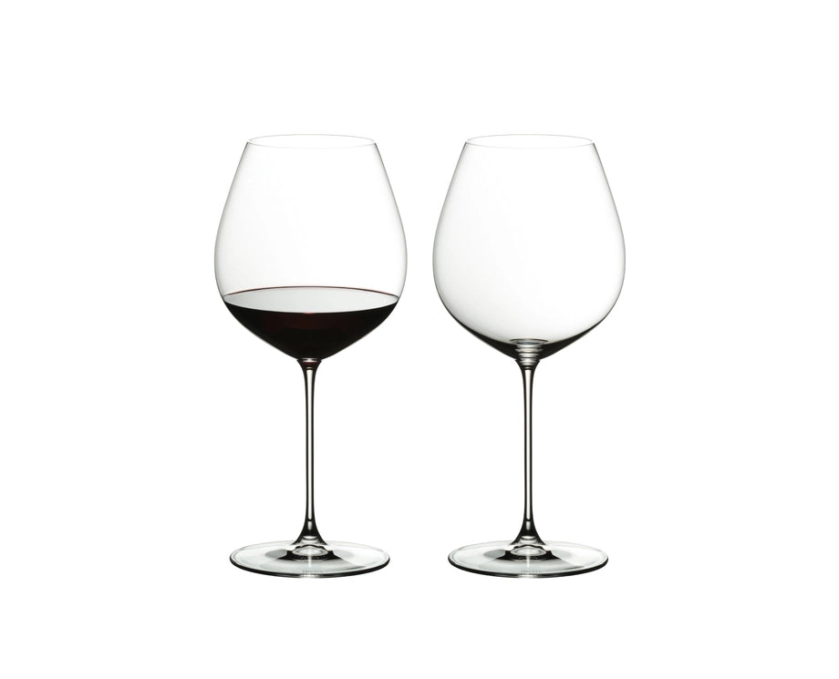 Verre Pinot noir, Veritas Old World, Riedel