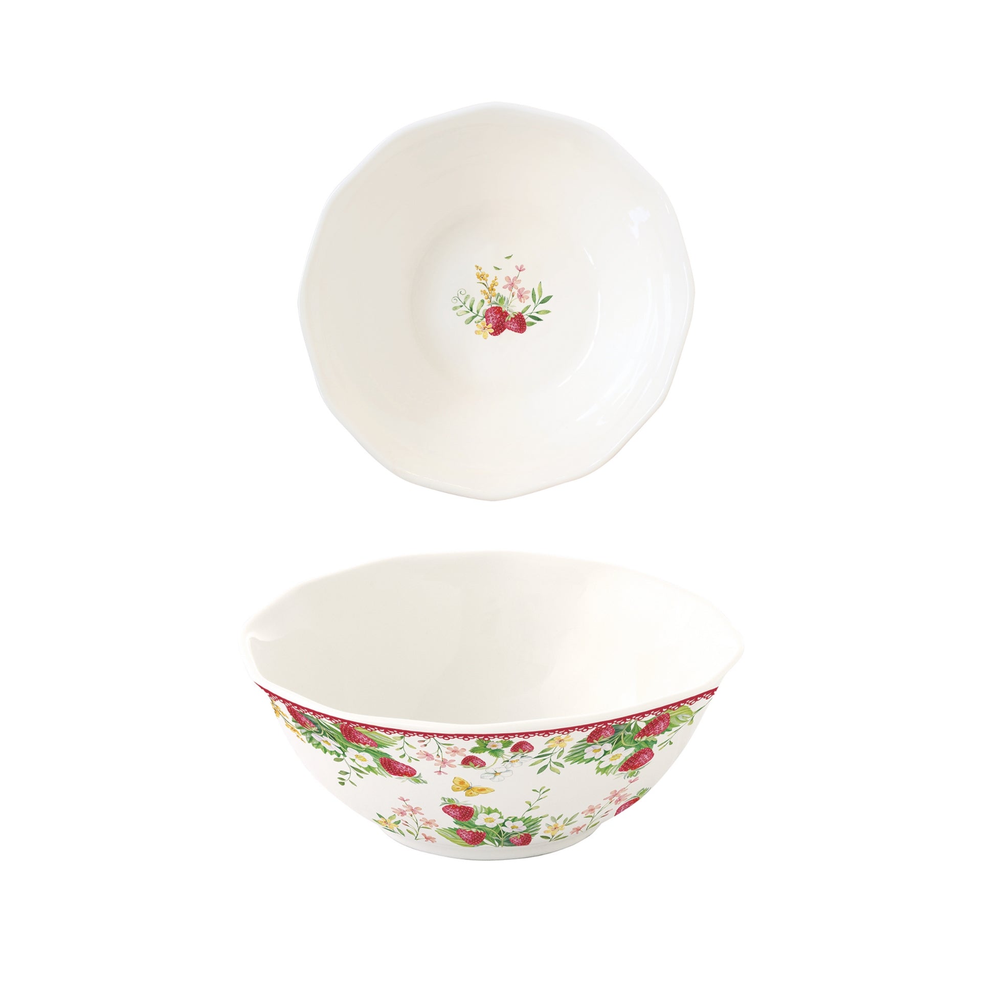 Bol Ø 20 cm JARDIN DES FRAISES, Easylife