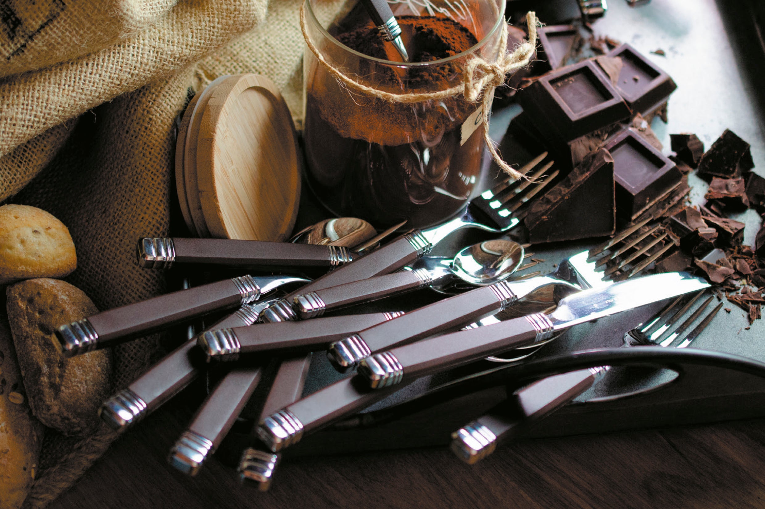 24 Pièces Coffret Rossini Noir, RS