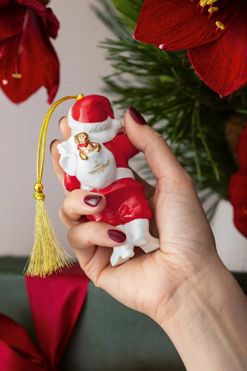Ornement Père Noël Classiques de Noël 10cm