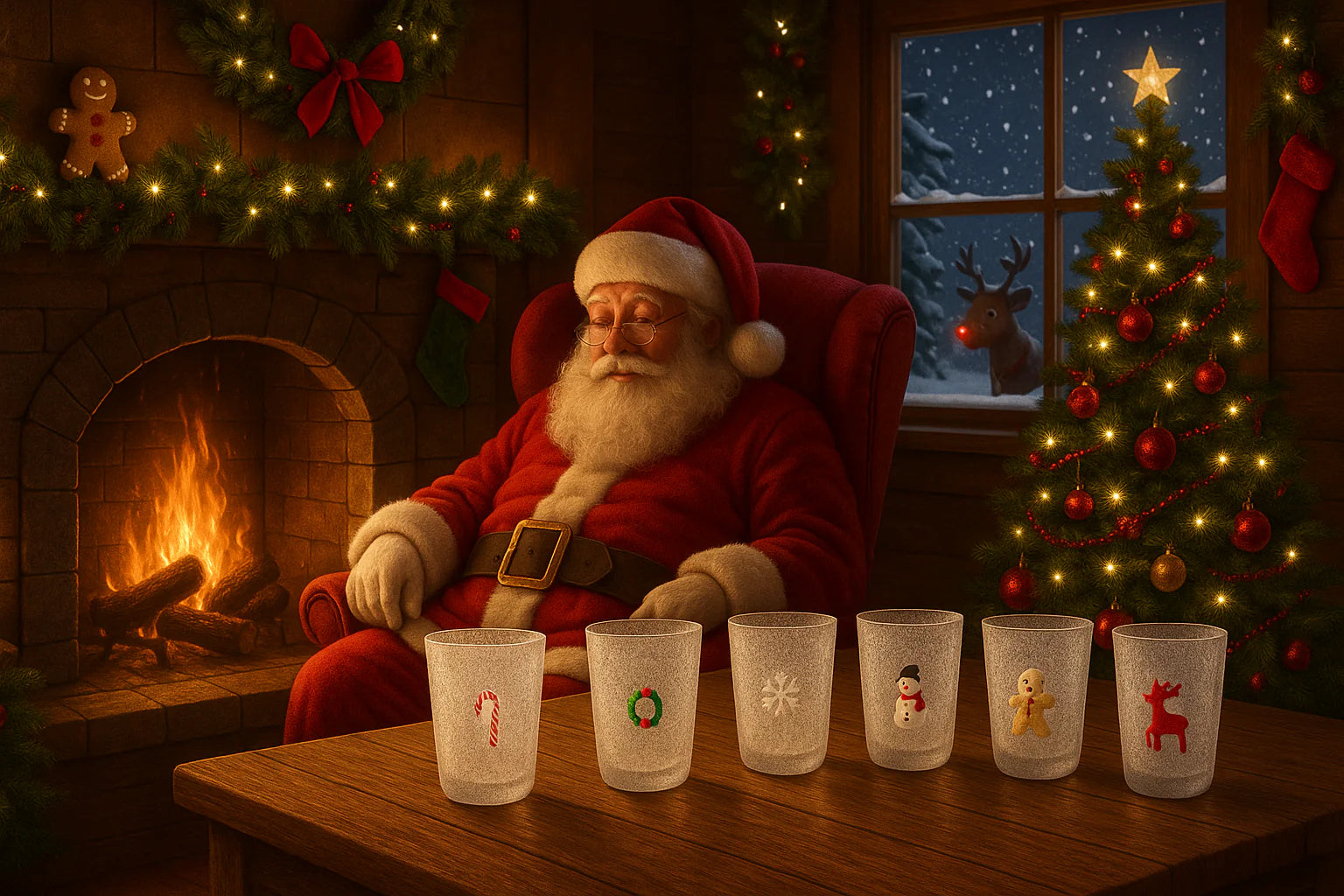 Gobelet Pain d'Epice Xmas Glass, Serafino zani