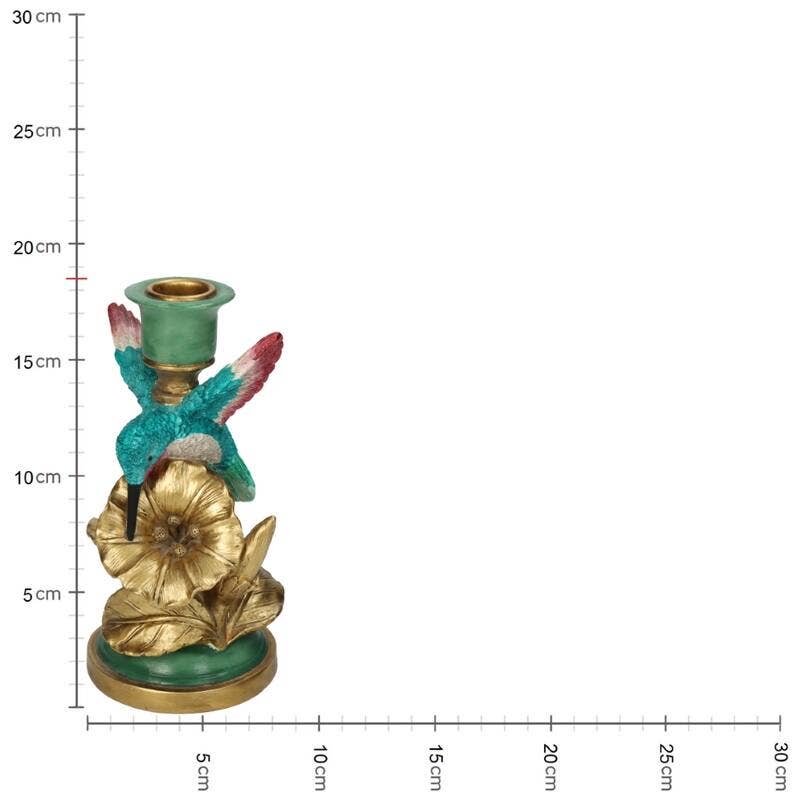 Bougeoir - Colibri ↑ 17 cm