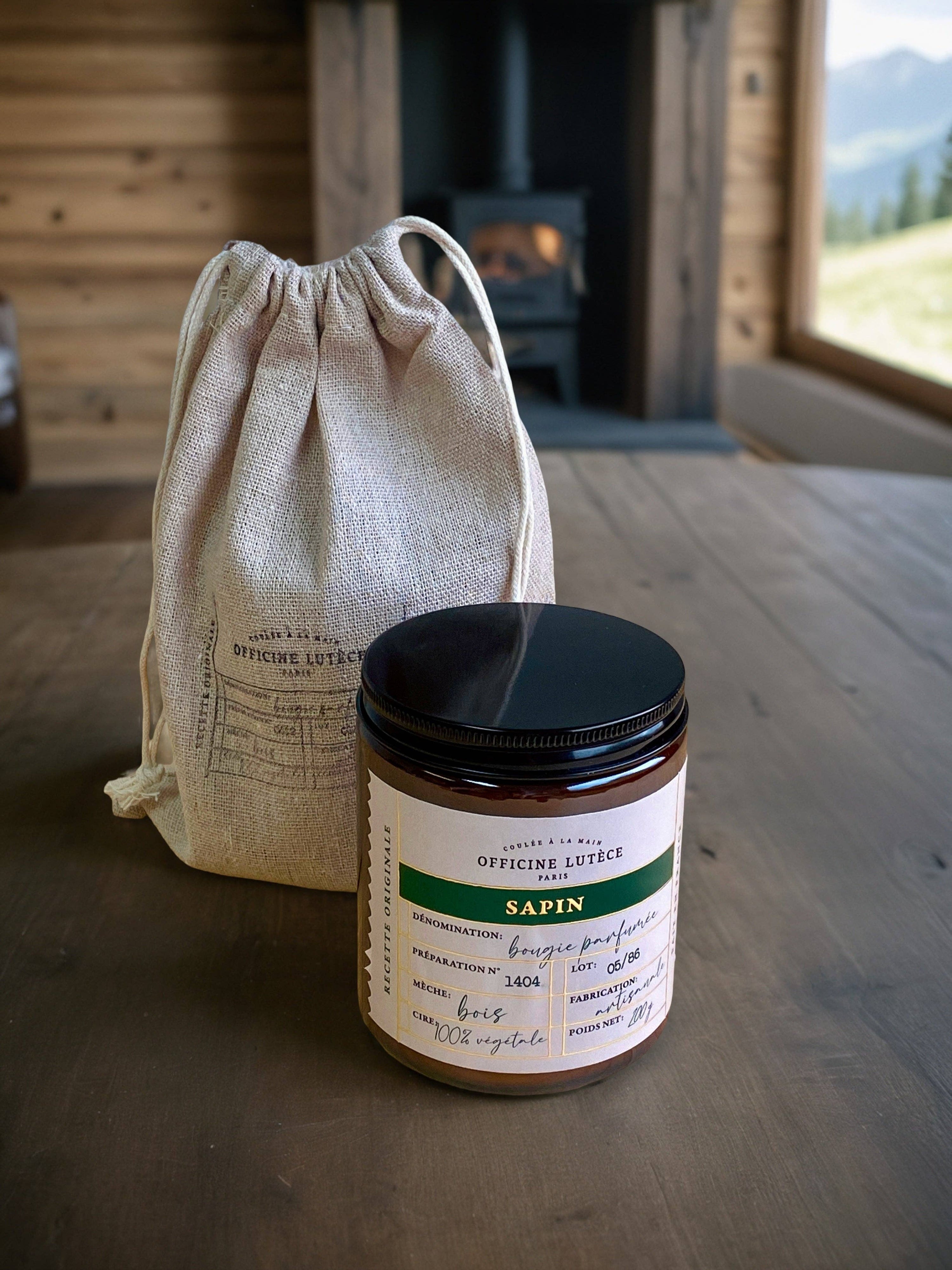 Bougie parfumée Sapin - 200g