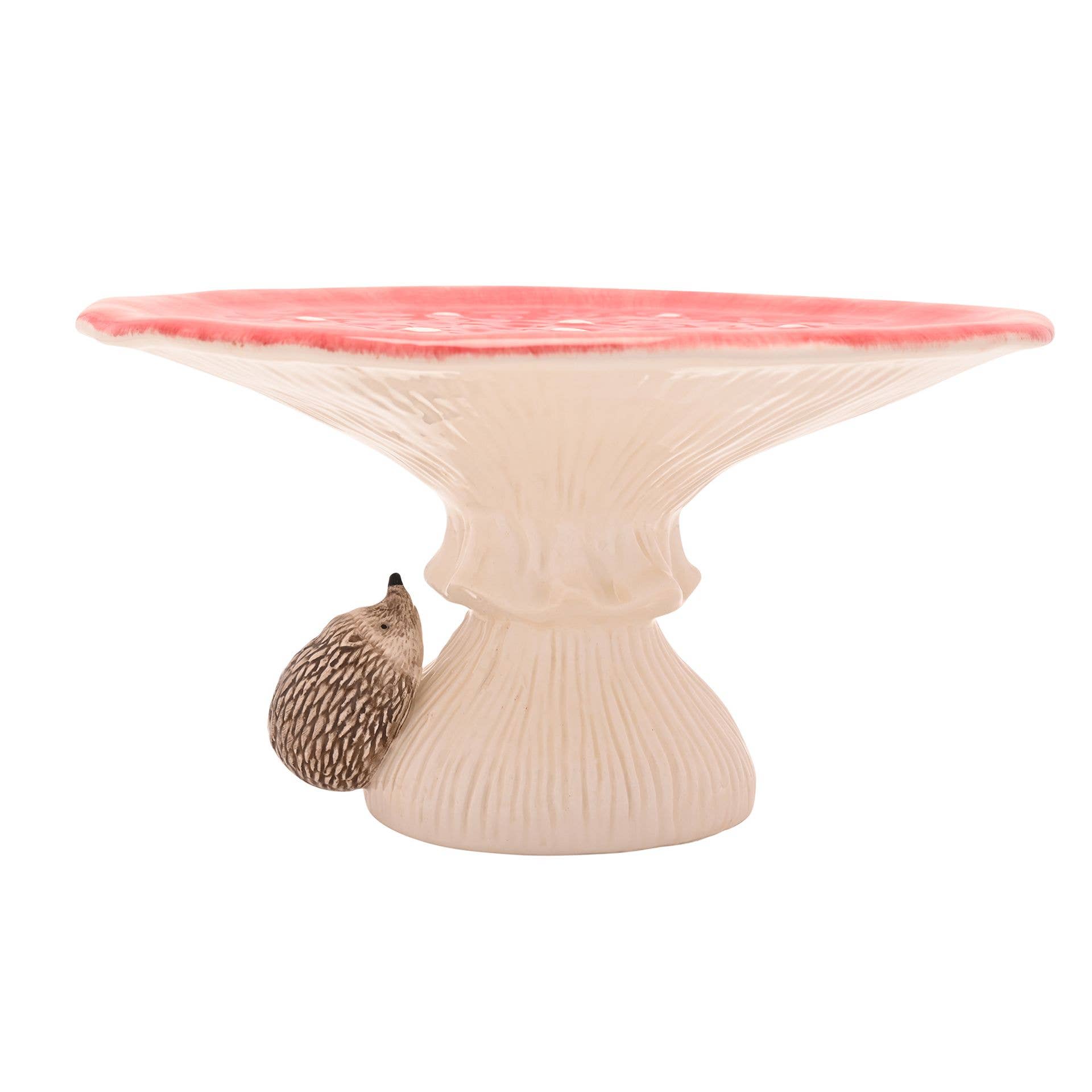 Présentoir à gâteau Champignon & Hérisson Country Living
