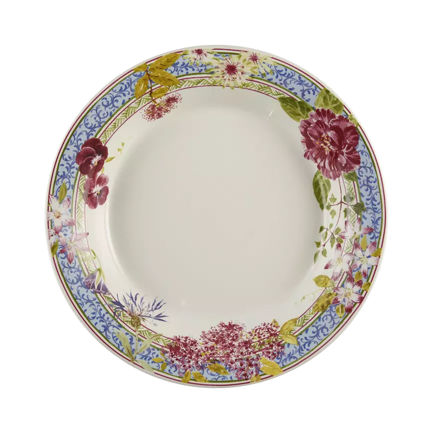 Assiette Creuse 23cm, Millefleurs, Gien