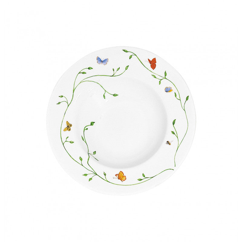 Assiette creuse à aile 21cm, Histoire Naturelle, Raynaud