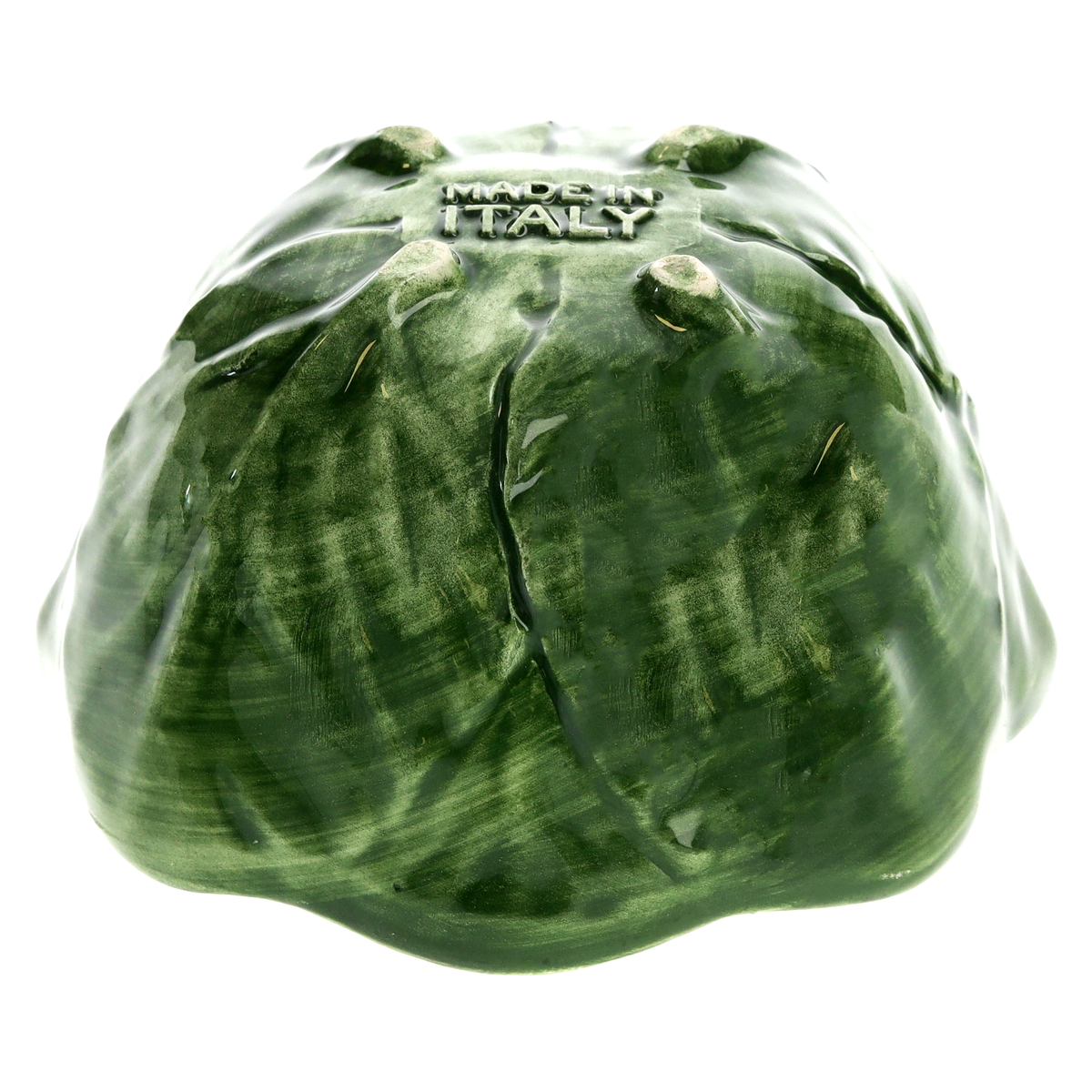 Coupelle chou vert en céramique Ø 15 H 8 cm