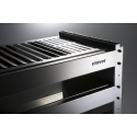 Barbecue portable en acier inoxydable TRENDY, compact et élégant, 44 x 29,5 x 12 cm