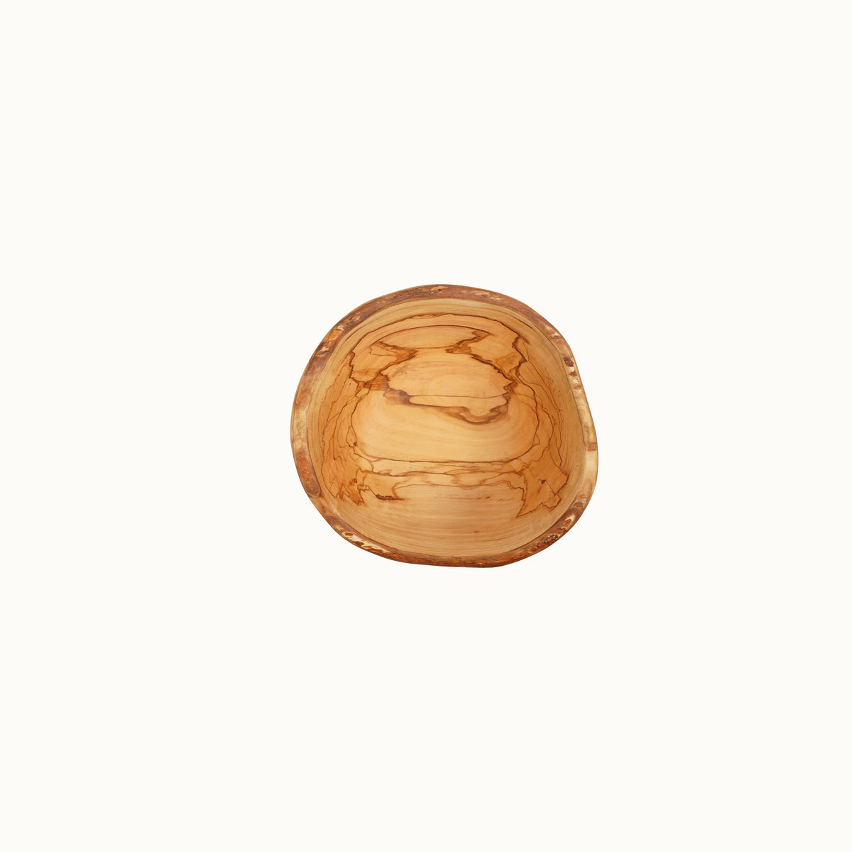 Handcrafted Rustic Olive Wood Salad Bowls: Diam 28-29 x H 10-14cm