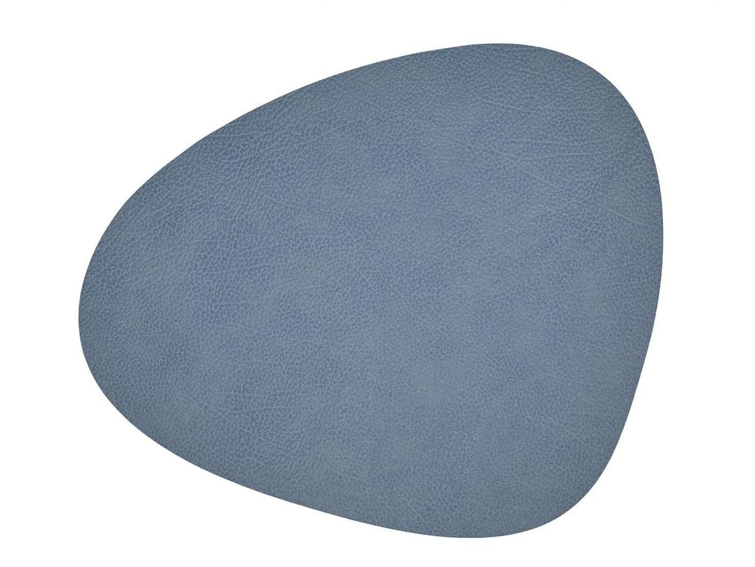 Set de table forme Curve L Hippo, Light blue, Linddna