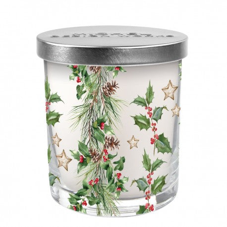 Bougie Parfumée 209 g & couvercle - Holiday Garland, Royal Garden