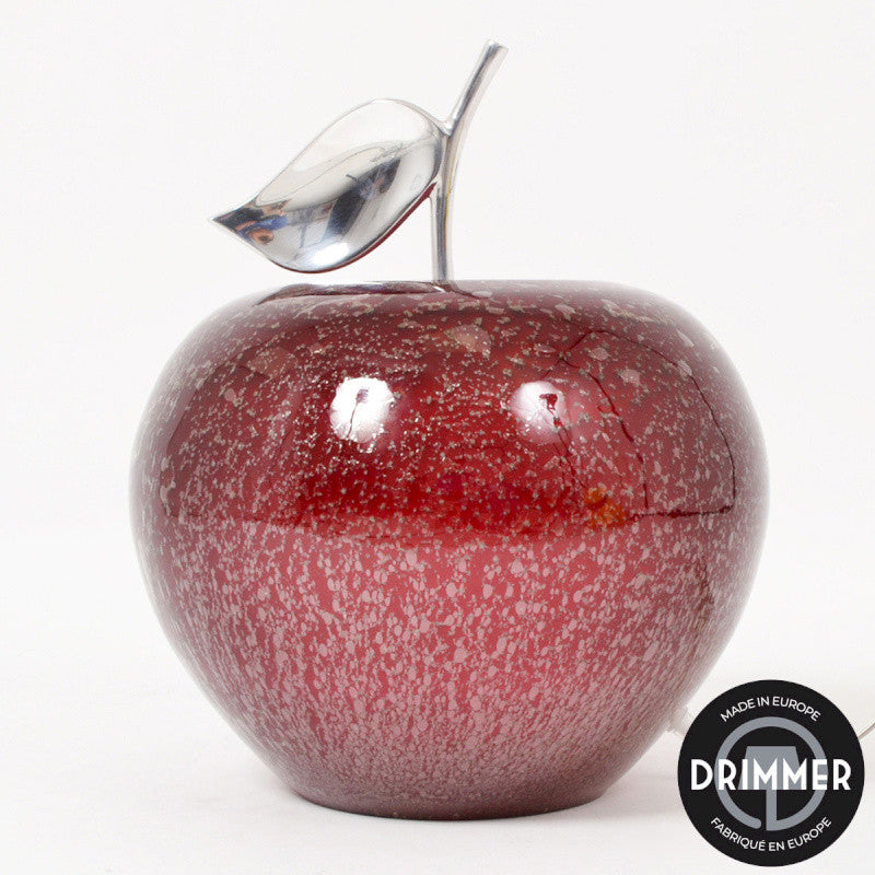 Lampe Pomme GM Rouge Manzana H. 27, D. 24, Drimmer