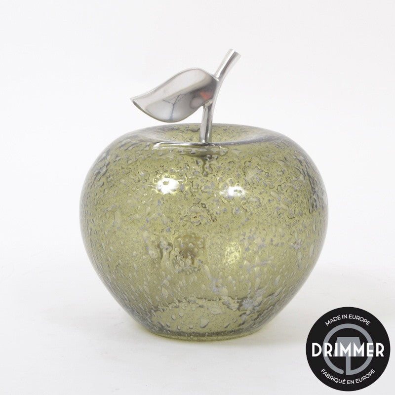 Lampe Pomme Kaki Volcanique