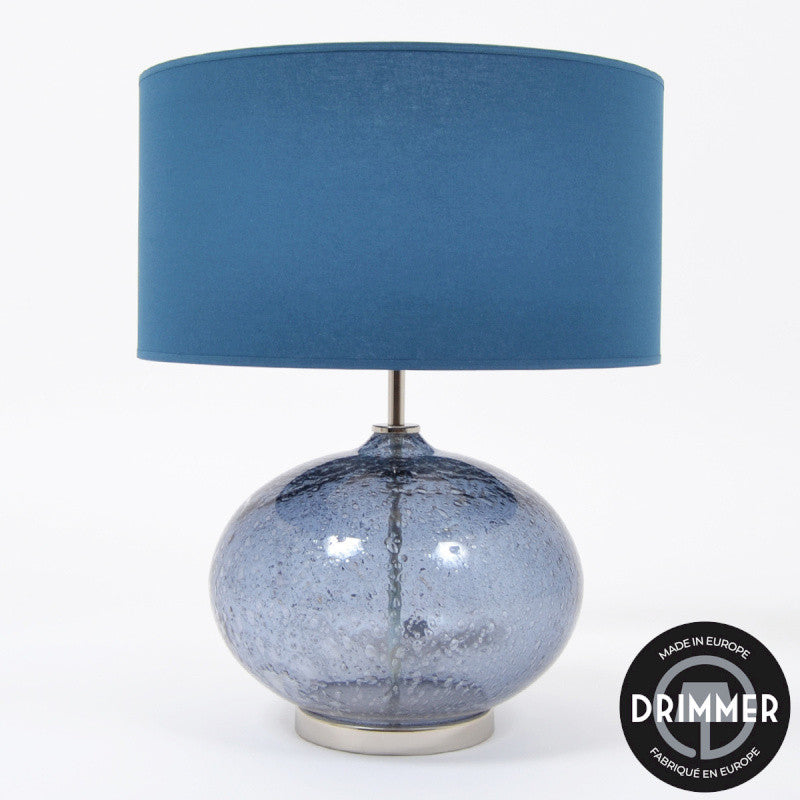 Lampe Boule Bleu Fumé, Drimmer