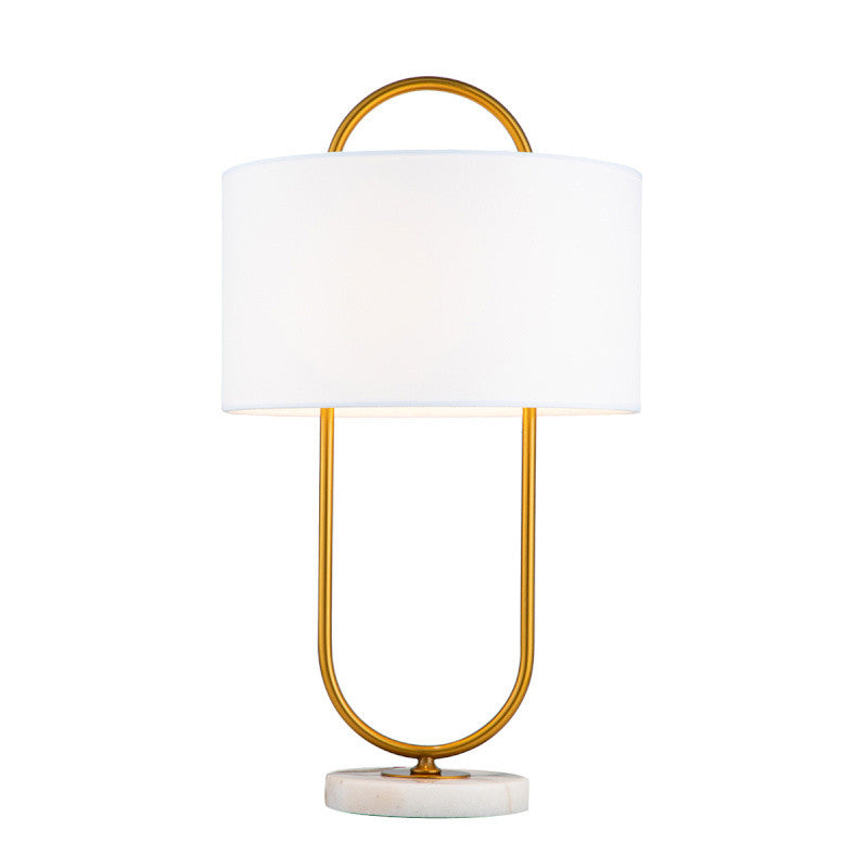 Lampe Mango Doré Pied Marbre, Drimmer