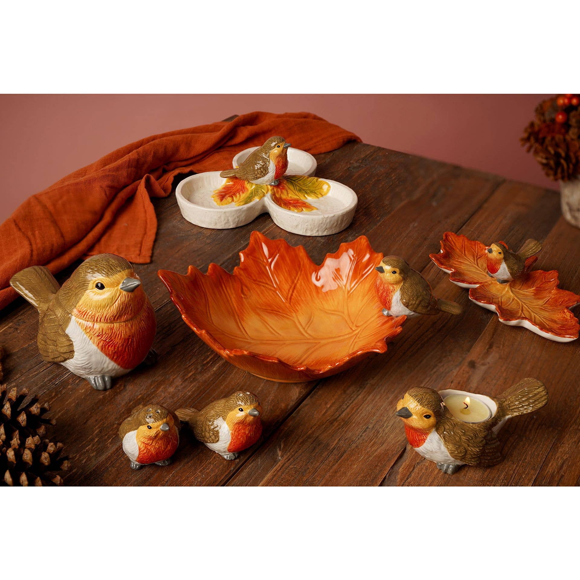 Bol à servir "Robin On A Leaf" de Country Living