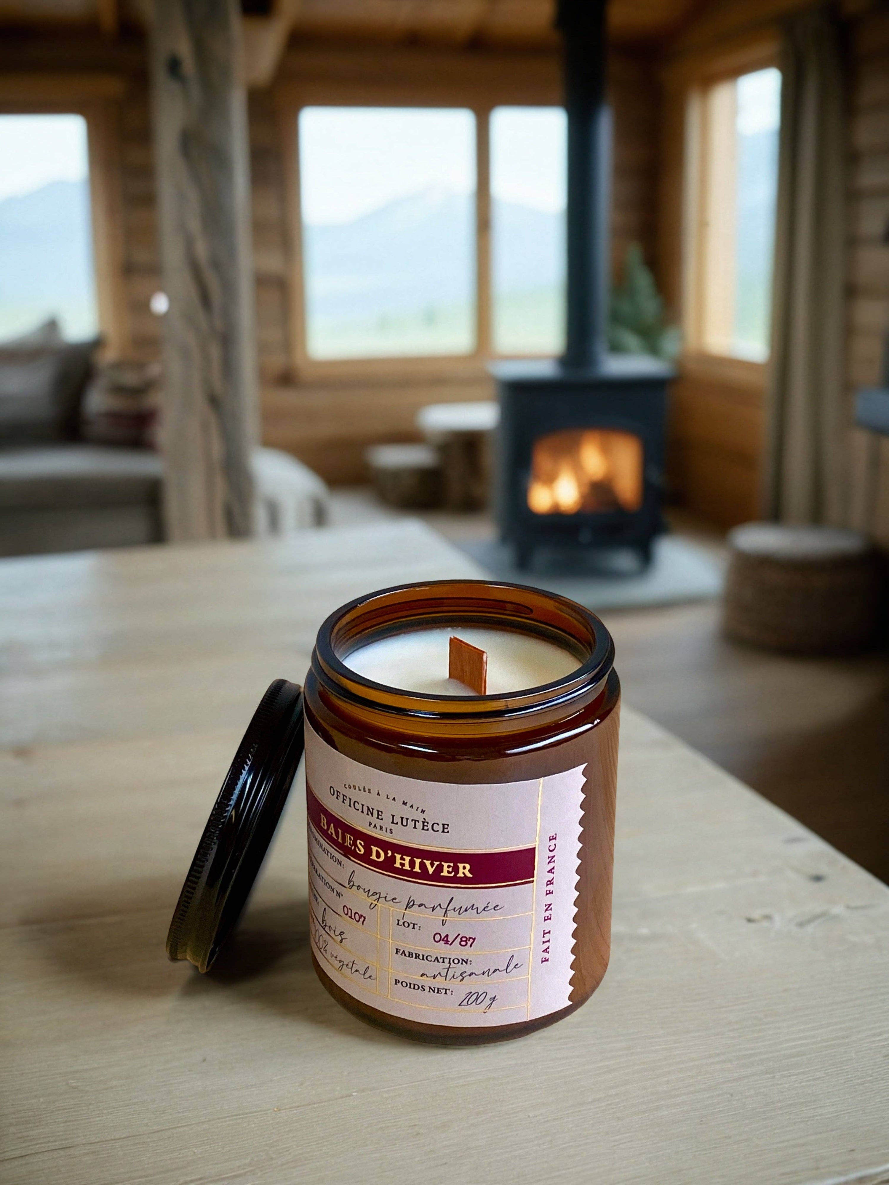 Bougie parfumée Baies d'hiver - 200g