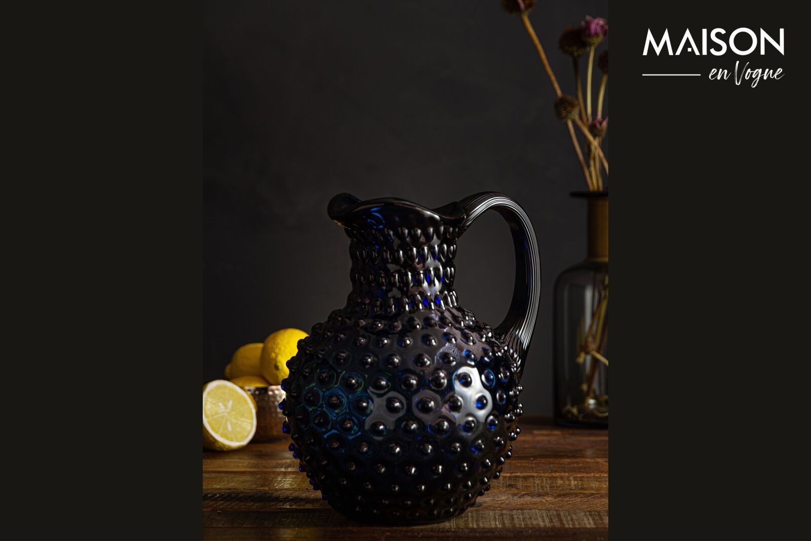 Broc Rond 2L, Ananas Bleu Navy, Markhbein Kibic