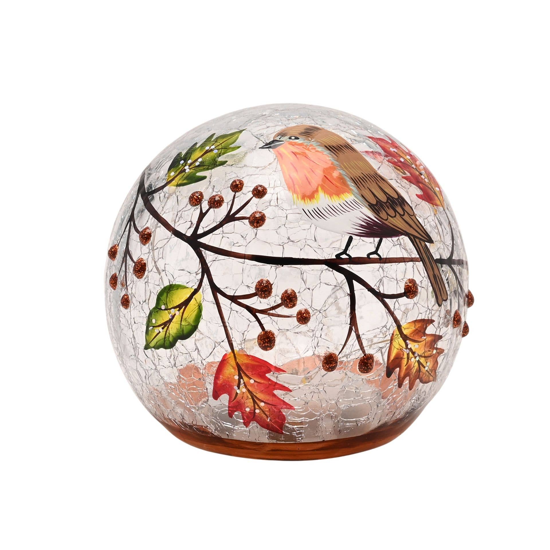 Boule lumineuse LED Automne Robin de Country Living