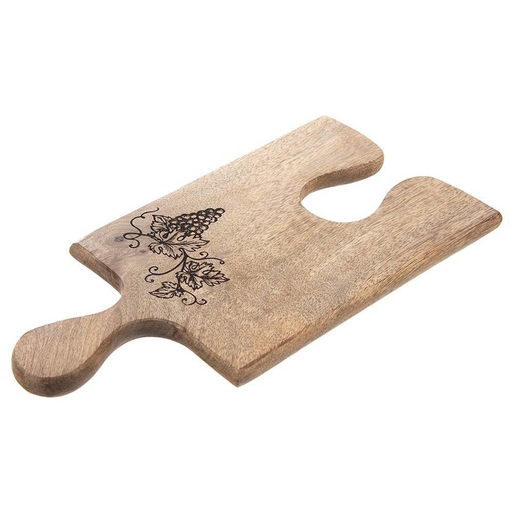 Planche à découper et à servir en bois MANGO 29,5 x 15 cm 126845