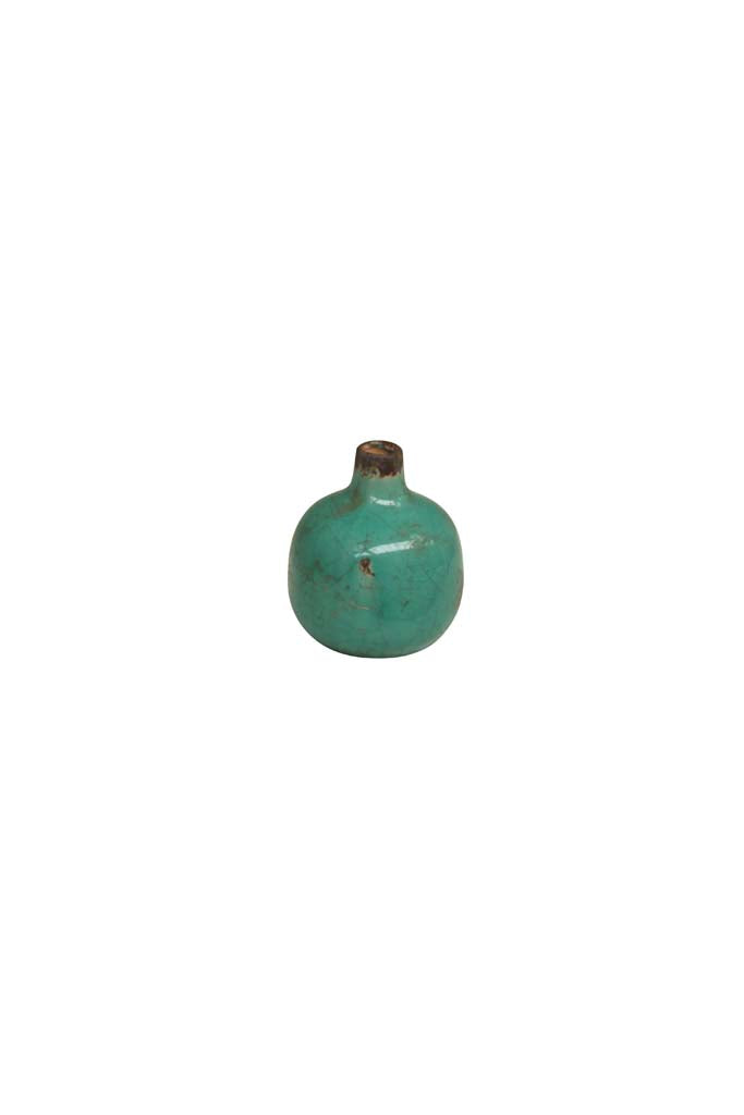 Vase PM 9 cm Vert d'Eau, Chehoma