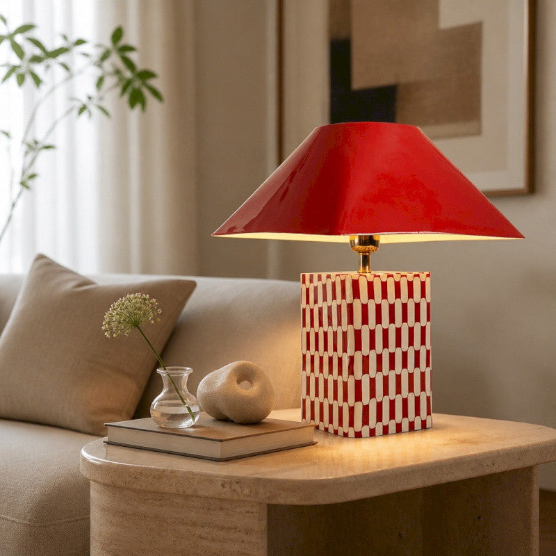 Lampe Damier Rouge, Drimmer