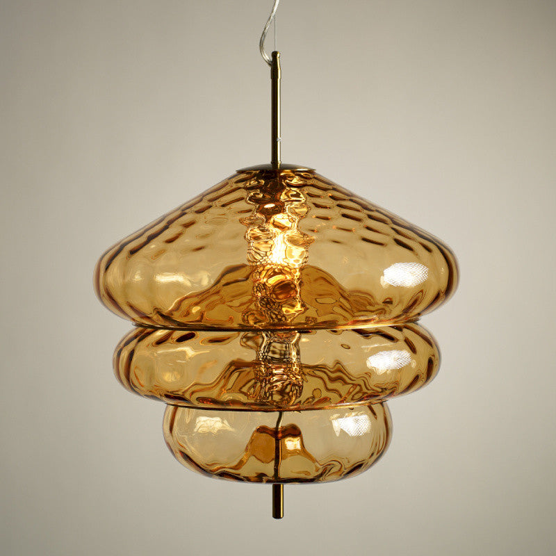 Lampe Suspension Osana Ambre, Drimmer