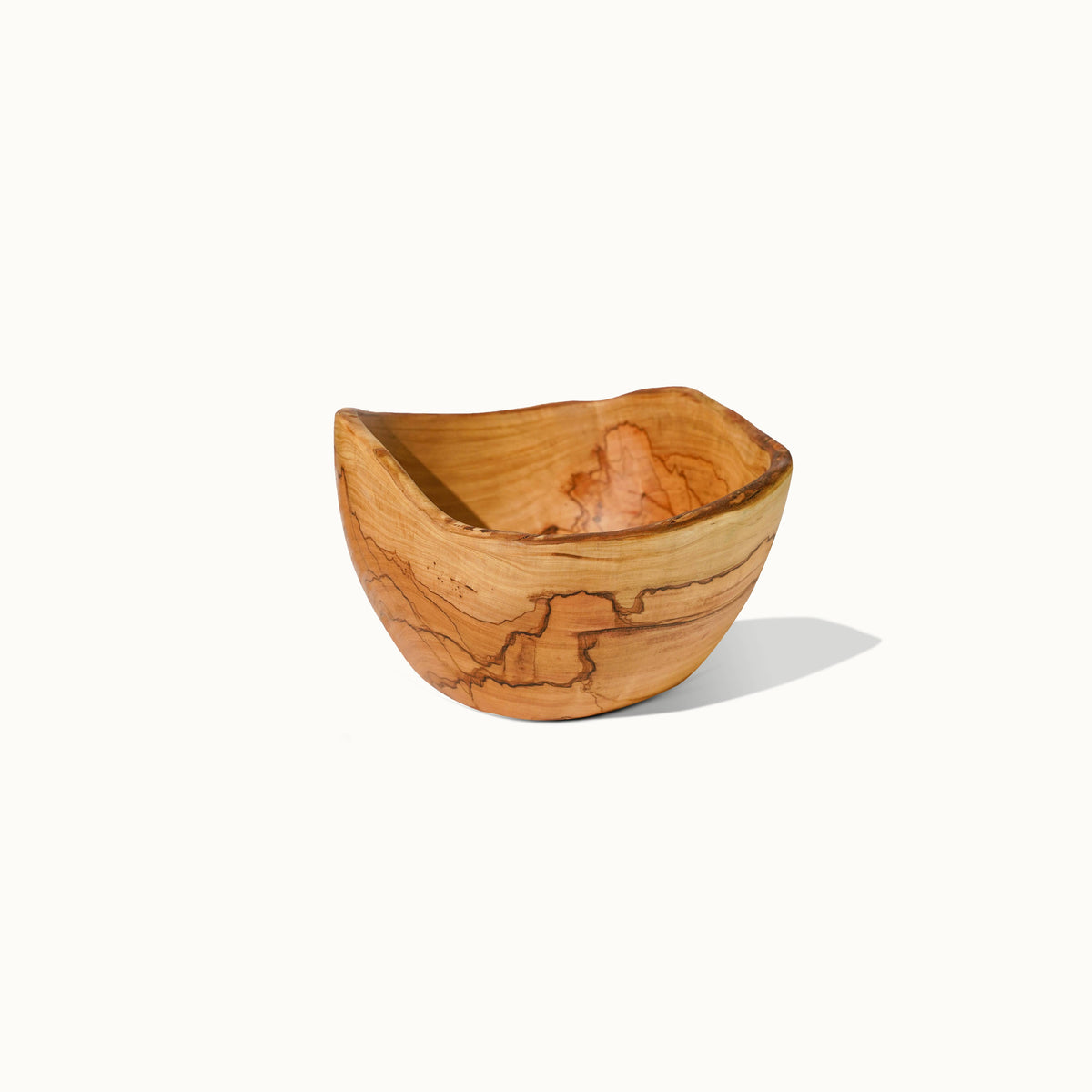 Handcrafted Rustic Olive Wood Salad Bowls: Diam 28-29 x H 10-14cm