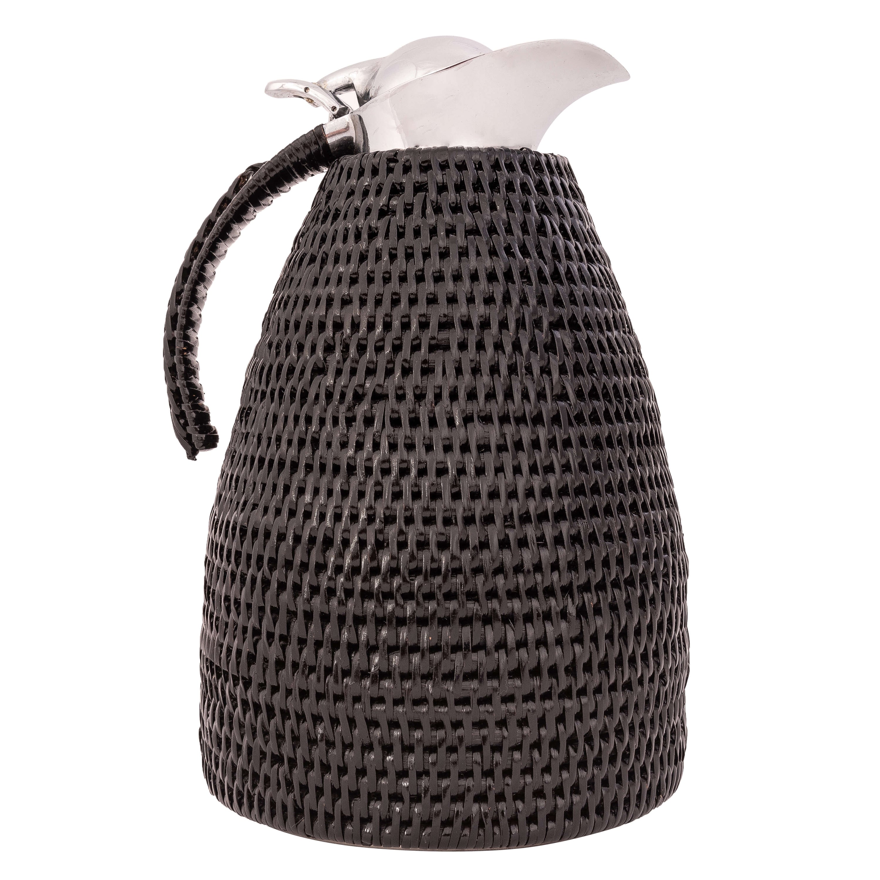 Carafe isotherme en acier inoxydable 1,5L Rattan: Tudor Noir
