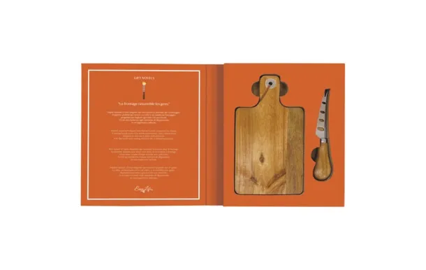 Coffret à fromage 2 pièces Gift Novels