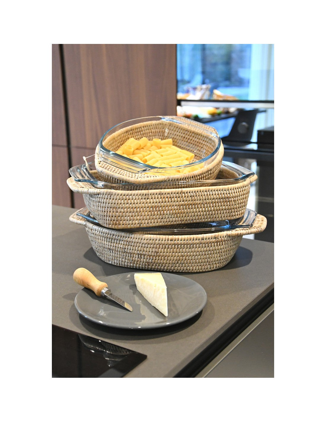 Porte-Pyrex Ovale White Moussaka, Pagan