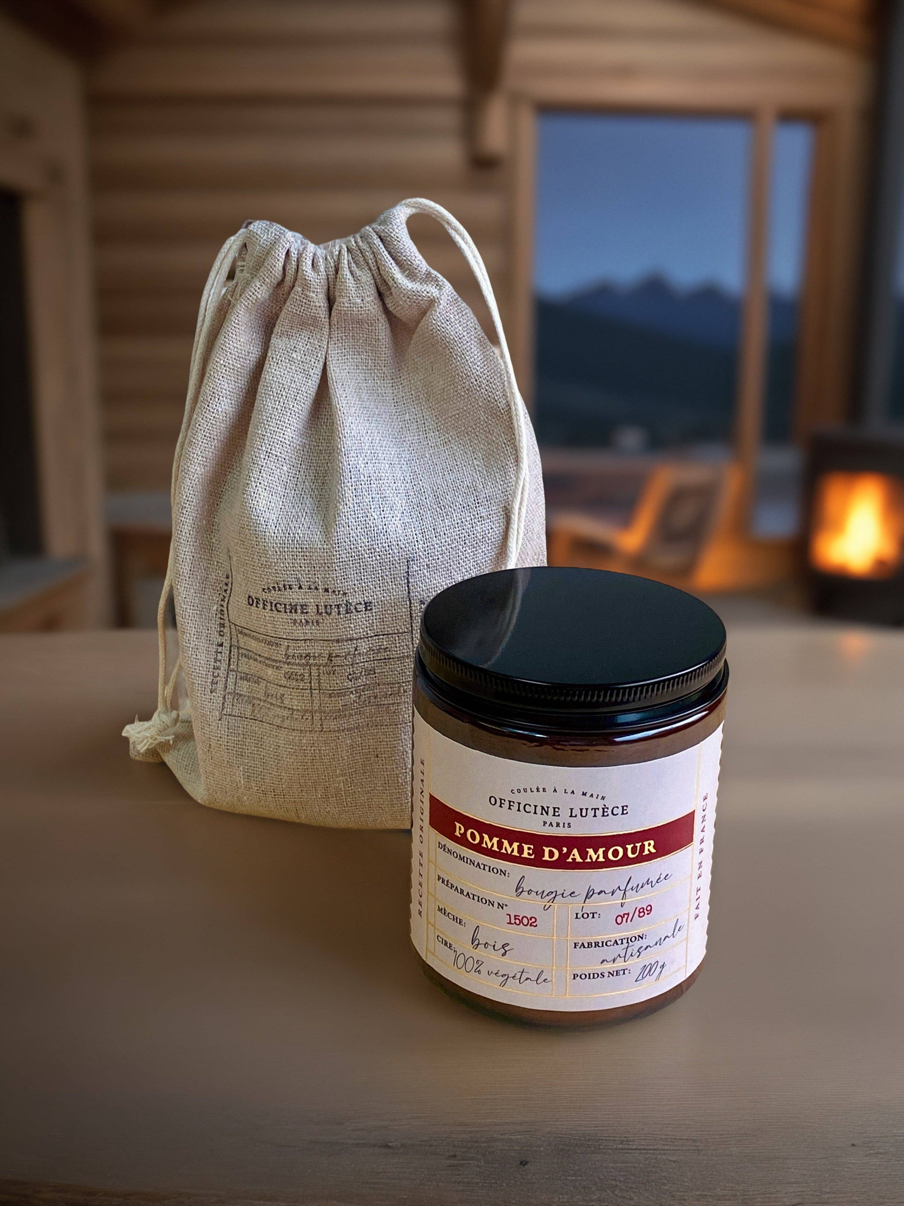 Bougie parfumée Pomme d'Amour - 200g