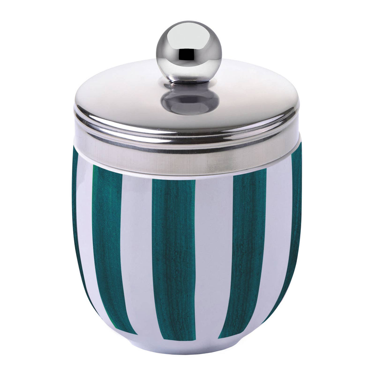 Egg Coddler d'œuf Rayures Vertes, DRH